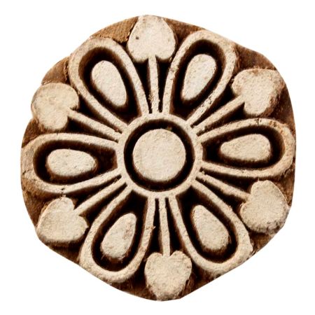 Set of 1 Piece New Wooden Printing Block